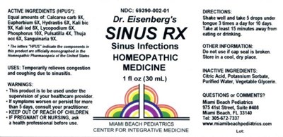 1oz Bottle Label (Sinus Rx 1oz Bottle Label R11 17)